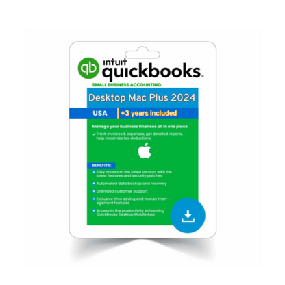 QuickBooks Desktop Mac Plus 2024